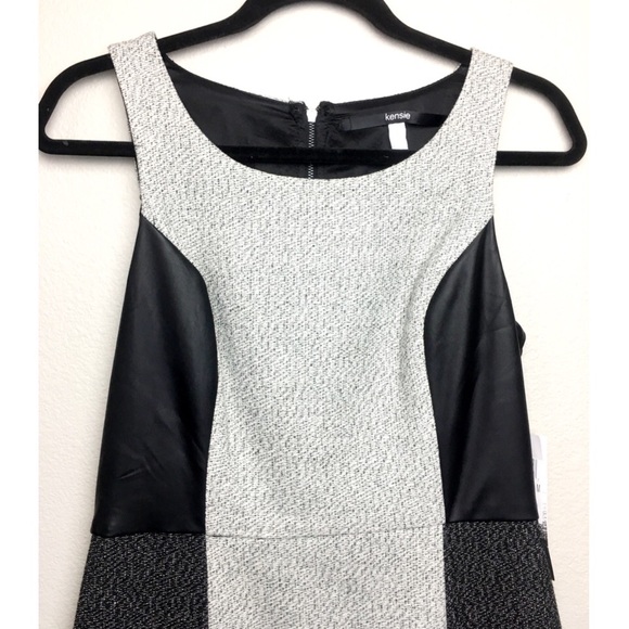 Faux leather dress by Kensie - Picture 5 of 9